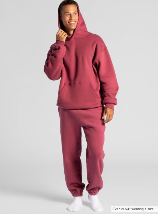 Comfrt Signature Hoodie Set Cherry