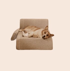 Pelsbarn Boucle Dog Couch
