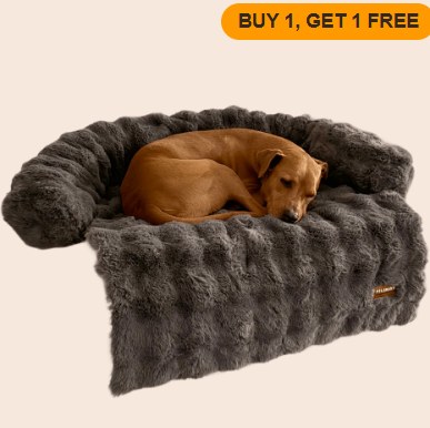 Pelsbarn Fluffy Couch Cover